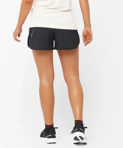 Salomon Women's Cross 3'' Shorts Deep Black