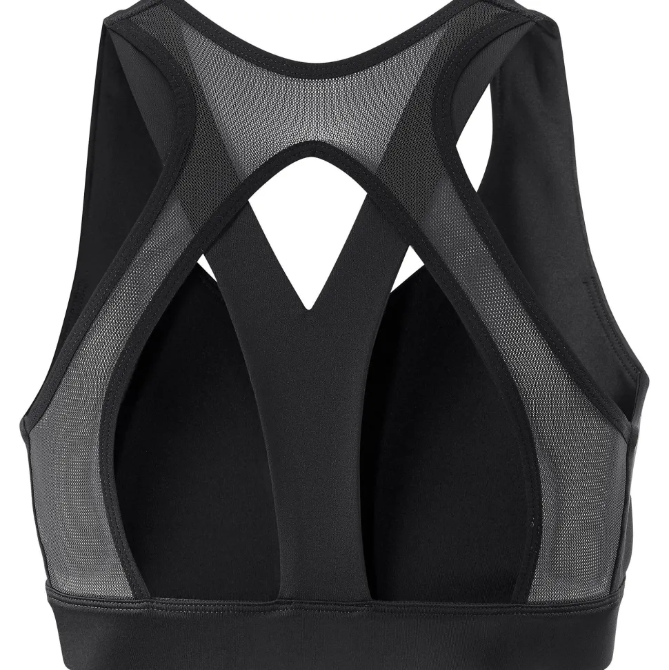 Salomon Women's Cross Run Sports Bra Deep Black