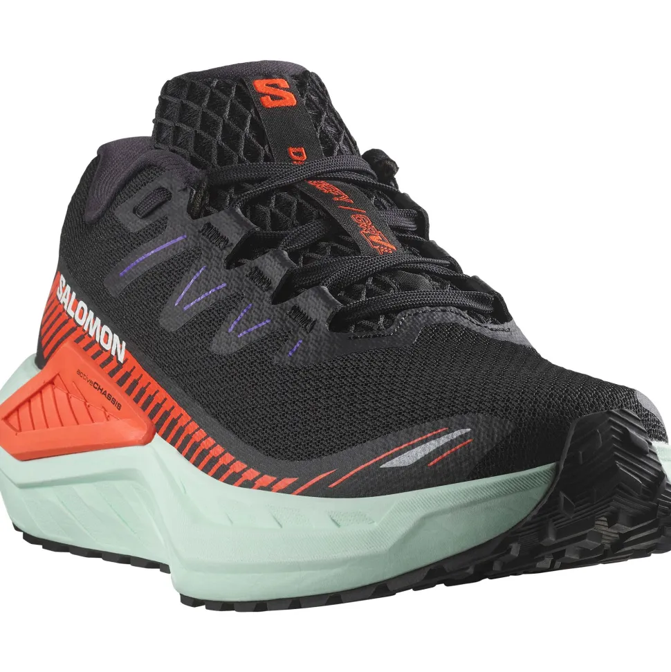 Salomon Women's DRX Defy GRVL Black/Cherry Tomato/Bay
