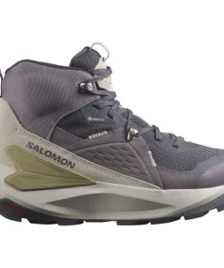 Salomon Women's Elixir Mid GORE-TEX Nine Iron/Shark/Silver Cloud