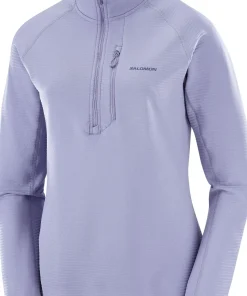 Salomon Women's Essential Lightwarm Blue Granite
