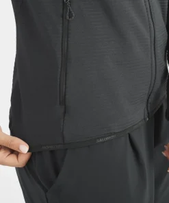 Salomon Women's Essential Lightwarm Hoodie Deep Black