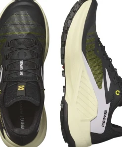 Salomon Women's Genesis Black / Sulphur Spring / Orchid Petal