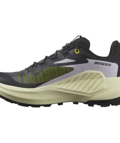 Salomon Women's Genesis Black / Sulphur Spring / Orchid Petal