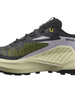 Salomon Women's Genesis Black / Sulphur Spring / Orchid Petal