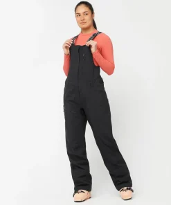 Salomon Women's Moon Patrol Evo Bib Deep Black