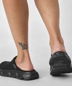 Salomon Women's Reelax Slide 6.0 Black/Black/Alloy