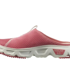 Salomon Women's Reelax Slide 6.0 Tea Rose/White/Vanilla Ice