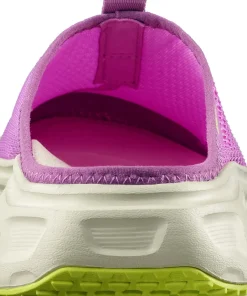 Salomon Women's Reelax Slide 6.0 Iris Orchid/Aspargus Green/Acid Lime