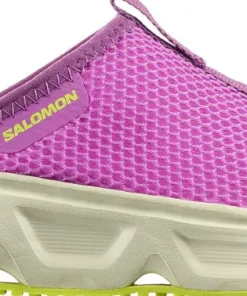 Salomon Women's Reelax Slide 6.0 Iris Orchid/Aspargus Green/Acid Lime
