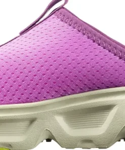 Salomon Women's Reelax Slide 6.0 Iris Orchid/Aspargus Green/Acid Lime