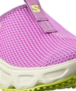 Salomon Women's Reelax Slide 6.0 Iris Orchid/Aspargus Green/Acid Lime