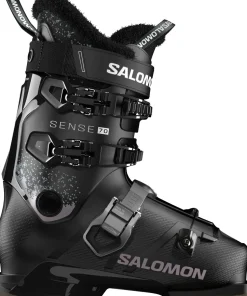 Salomon Women's Sense 70 GripWalk Black/Black/Oil Green