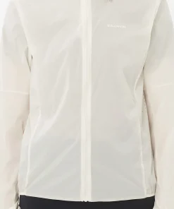 Salomon Women's Sense Aero Wind Jacket Whisper White