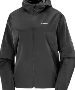 Salomon Women's Sense Aero Wind Jacket Black