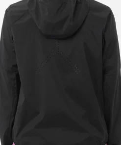 Salomon Women's Sense Aero Wind Jacket Black