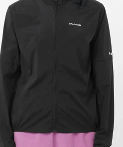 Salomon Women's Sense Aero Wind Jacket Black