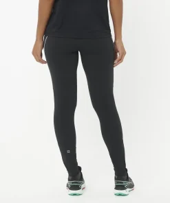 Salomon Women's Sense Aero Stow Tights Deep Black