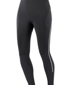 Salomon Women's Sense Aero Stow Tights Deep Black