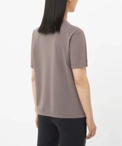 Salomon Women's Shkout Core Short Sleeve Tee Iron