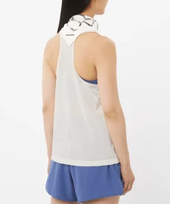 Salomon Women's Shkout Core Tank Whisper White