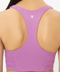 Salomon Women's Shkout Core Bra Iris Orchid