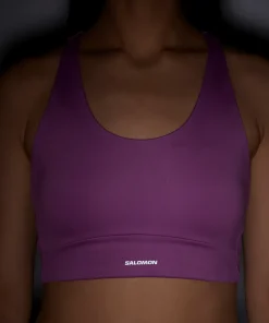 Salomon Women's Shkout Core Bra Iris Orchid