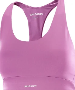 Salomon Women's Shkout Core Bra Iris Orchid