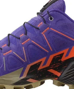 Salomon Women's Speedcross 6 Liberty/Black/Neon Flame