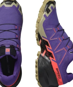 Salomon Women's Speedcross 6 Liberty/Black/Neon Flame