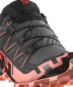 Salomon Women's Speedcross 6 GORE-TEX Nine Iron/Black/Flamingo Pink