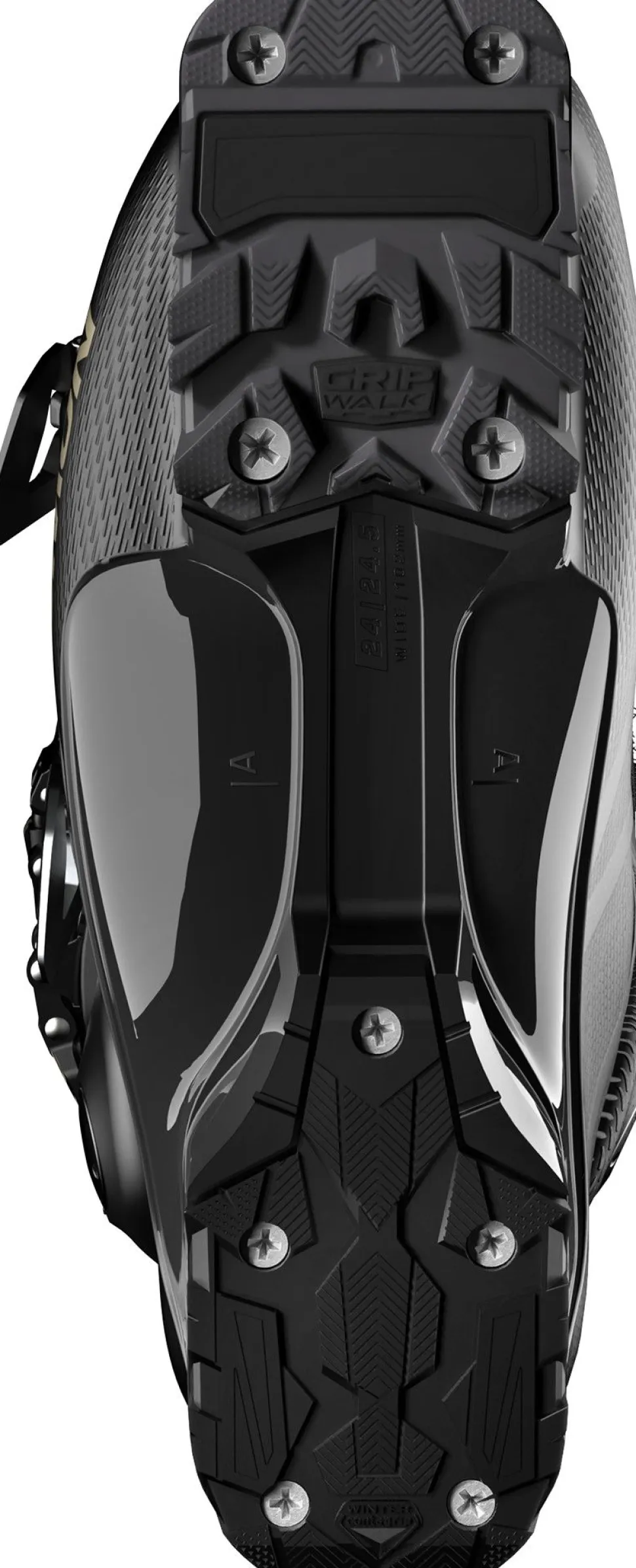 Salomon Women's S/Pro Delta 80 GripWalk Black/Black/Light Bronze Met