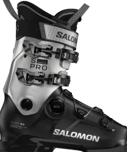 Salomon Women's S/Pro Supra Boa 95 Black/Silver Met./Silver Met.