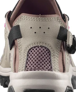 Salomon Women's Techamphibian 5 Silver Sage/Iron/Knockout Pink