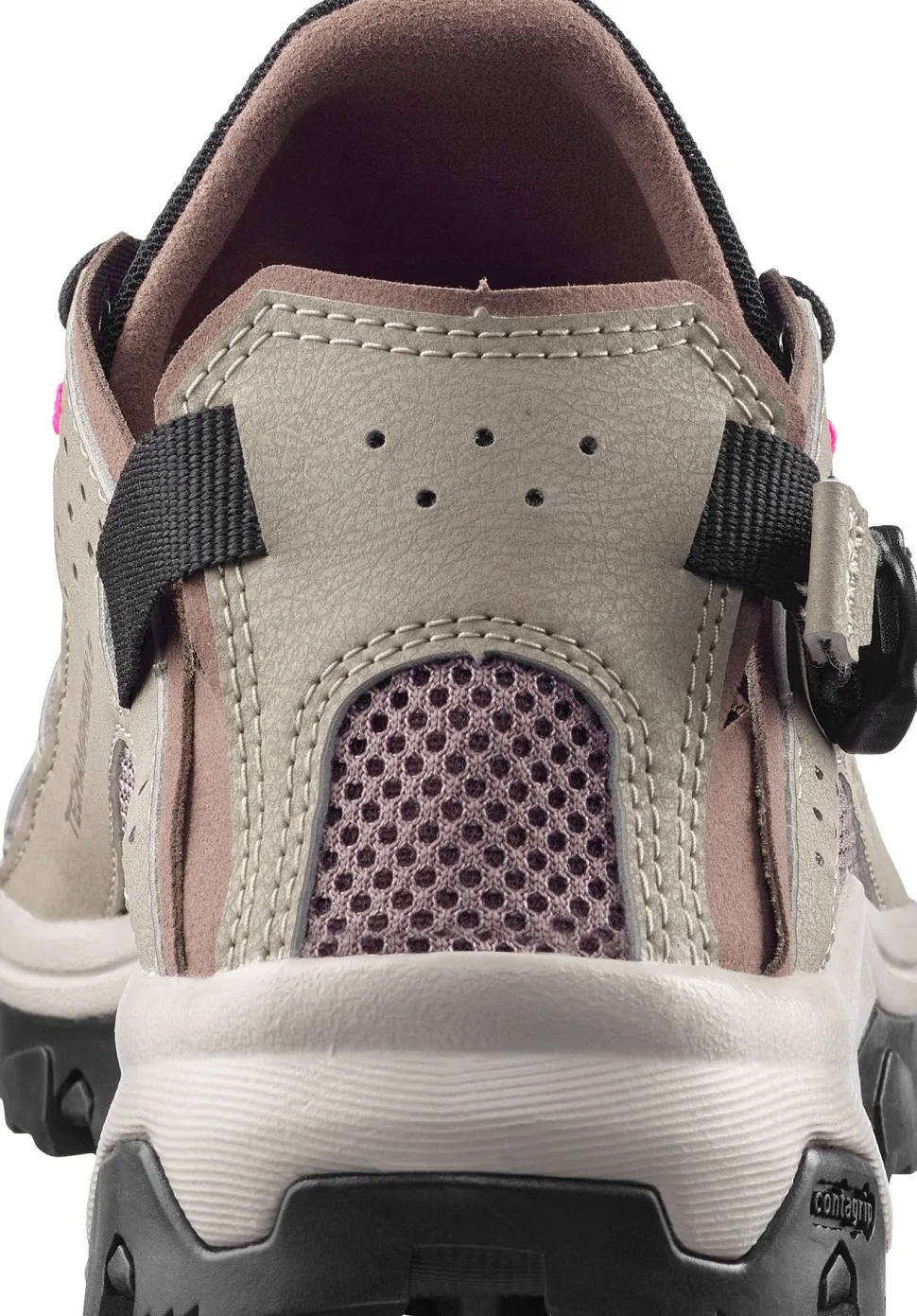 Salomon Women's Techamphibian 5 Silver Sage/Iron/Knockout Pink