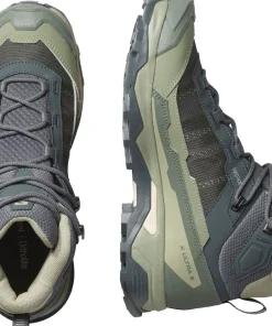 Salomon Women's X Ultra 5 Mid GORE-TEX Turbulence/sedona Sage/tender Peach