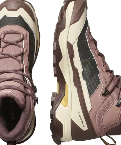 Salomon Women's X Ultra 5 Mid GORE-TEX Burlwood/french Roast/rattan