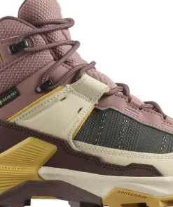 Salomon Women's X Ultra 5 Mid GORE-TEX Burlwood/french Roast/rattan