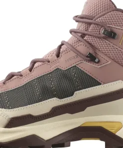 Salomon Women's X Ultra 5 Mid GORE-TEX Burlwood/french Roast/rattan