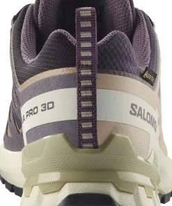 Salomon Women's XA Pro 3d V9 GORE-TEX Nine Iron/oxford Tan/alfalfa