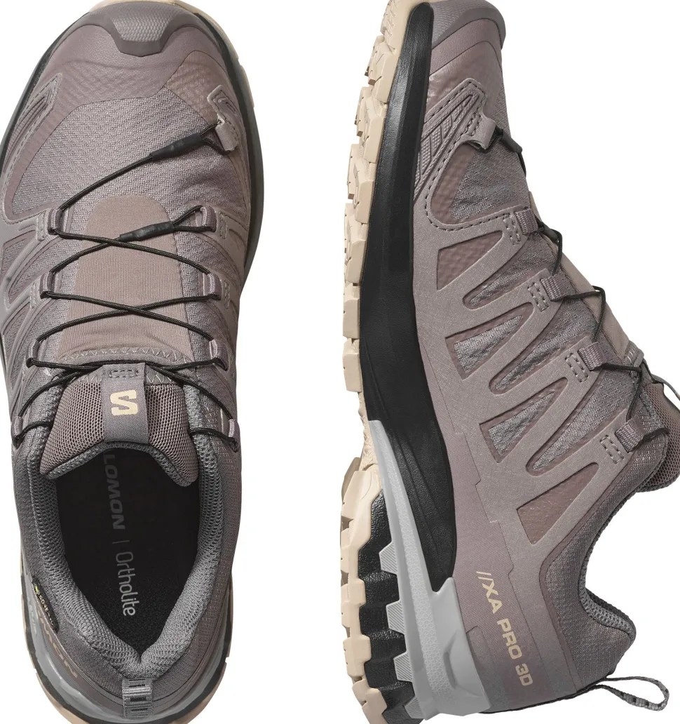 Salomon Women's XA Pro 3D V9 GORE-TEX Plum Kitten/black/gull