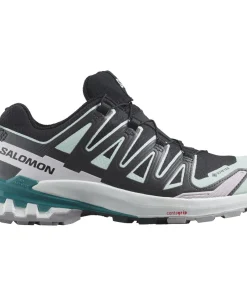 Salomon Women's XA Pro 3D V9 GORE-TEX Black/Bleached Aqua/Harbor Blue