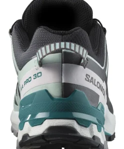 Salomon Women's XA Pro 3D V9 GORE-TEX Black/Bleached Aqua/Harbor Blue