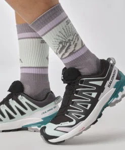 Salomon Women's XA Pro 3D V9 GORE-TEX Black/Bleached Aqua/Harbor Blue