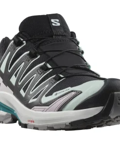 Salomon Women's XA Pro 3D V9 GORE-TEX Black/Bleached Aqua/Harbor Blue