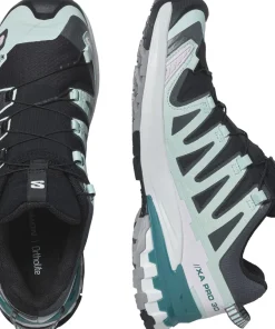 Salomon Women's XA Pro 3D V9 GORE-TEX Black/Bleached Aqua/Harbor Blue
