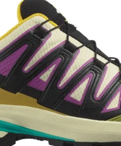 Salomon Women's XA Pro 3d V9 GORE-TEX Transparent Yellow/Black / Waterfall