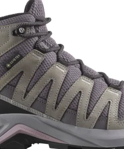 Salomon Women's X-Adventure Recon Mid GORE-TEX Excalibur/gull/nirvana