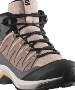 Salomon Women's X-Adventure Coldrush Waterproof Etherea / Iron / Mahogany Rose