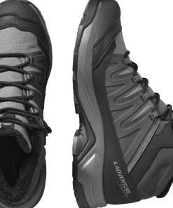Salomon Women's X-Adventure Coldrush Waterproof Castlerock/Black/Phantom